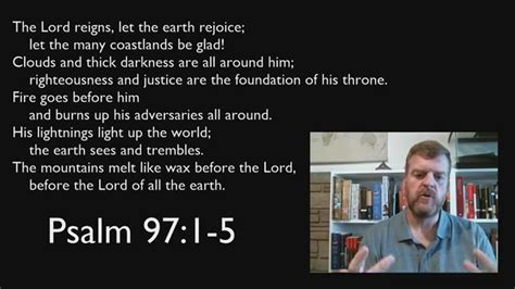  I want to turn that around today. . Psalm 97 sermon